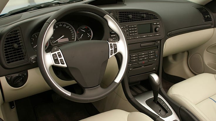 passenger car interior